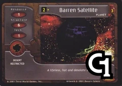 Barren Satellite